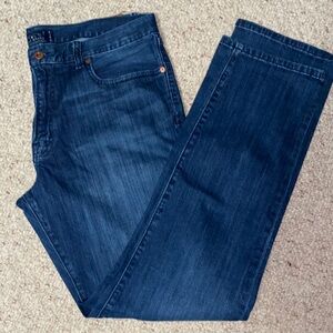 Lucky Brand 221 original straight jeans.